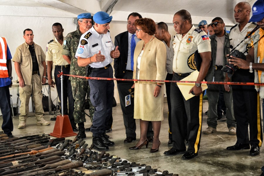 Photo : Daniel Comanici/UNPOL - UN/MINUSTAH