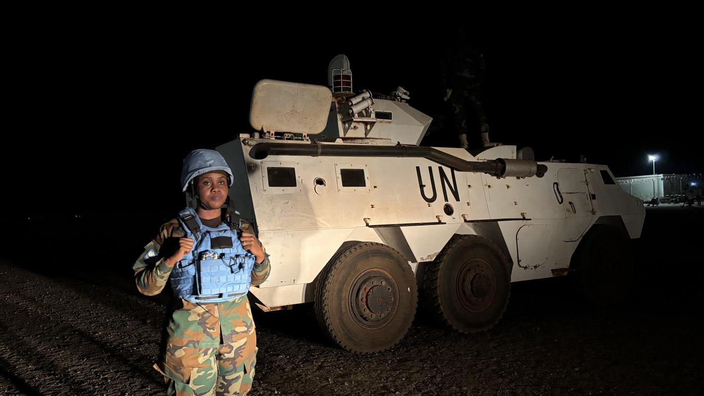 peacekeeper in Bentiu