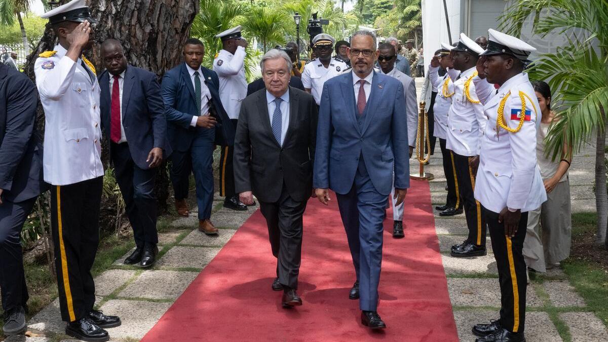 Visite au Palais National