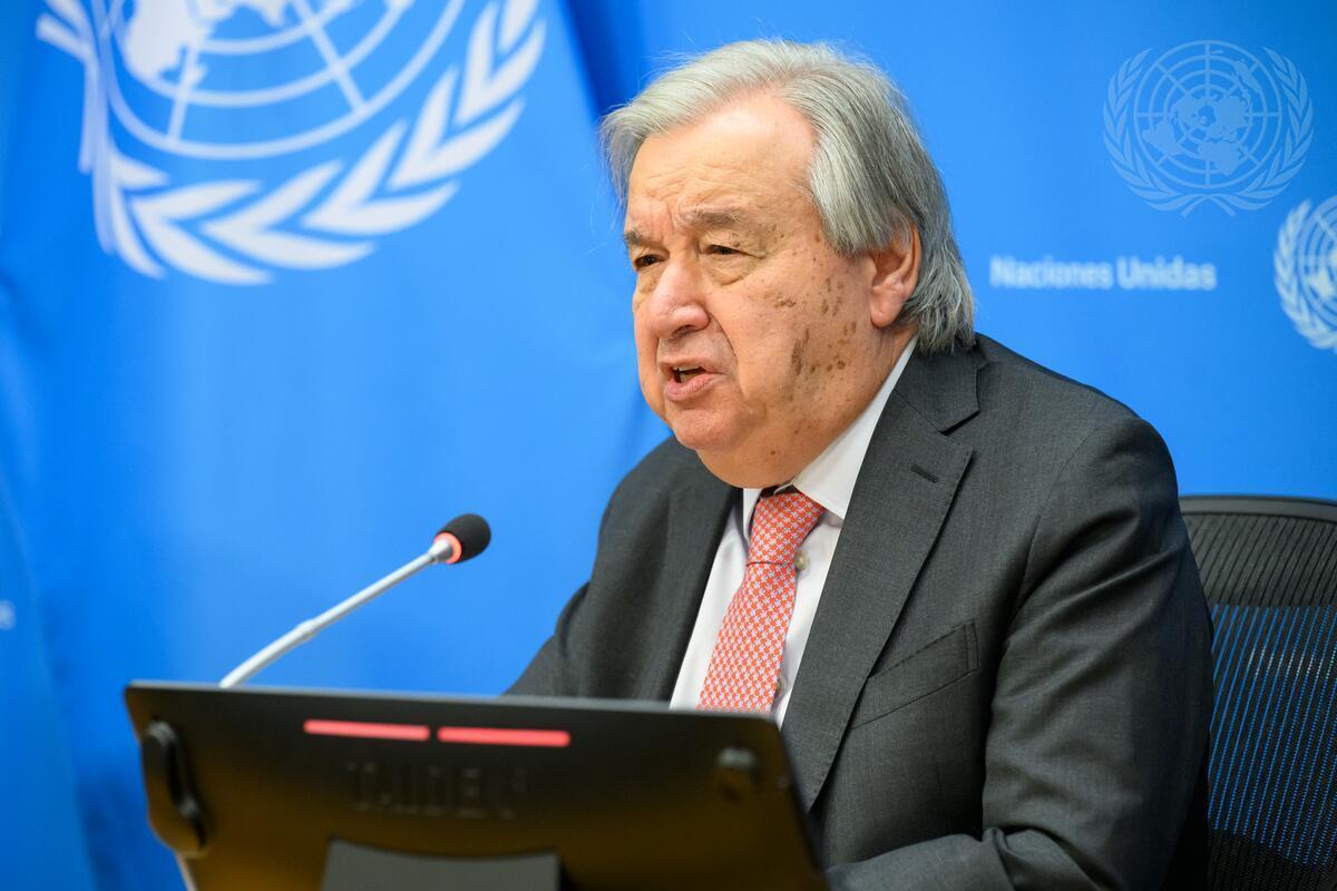 UN SG António Guterres