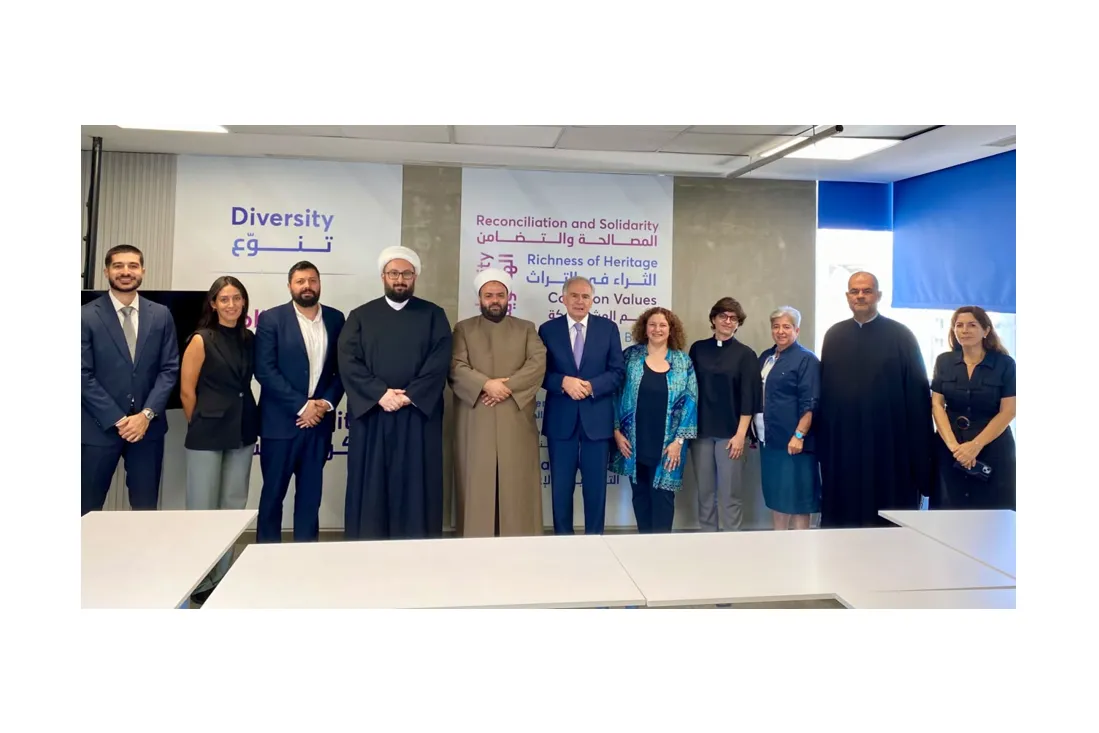OIC Special Coordinator Jean Arnault visited the Adyan Foundation in Beirut 