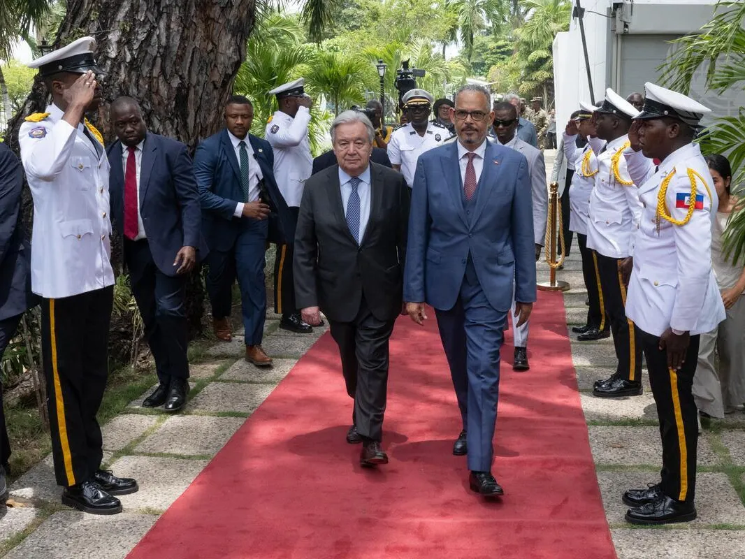 Visite au Palais National 
