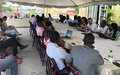 Le BINUH a participe dans une réunion de travail entre le « cluster protection » d’Haïti et le « global protection cluster » visant à renforcer la protection des populations locales