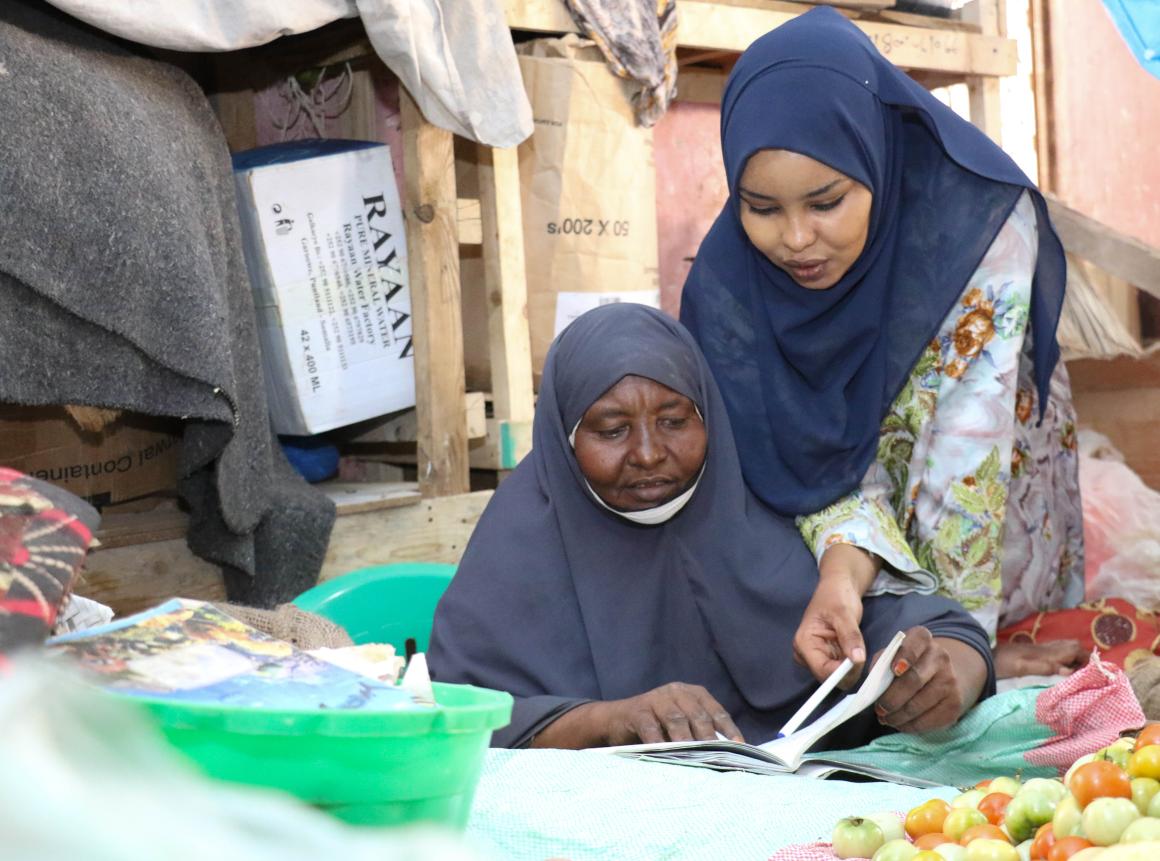 Improving literacy among vulnerable women and children in Puntland 